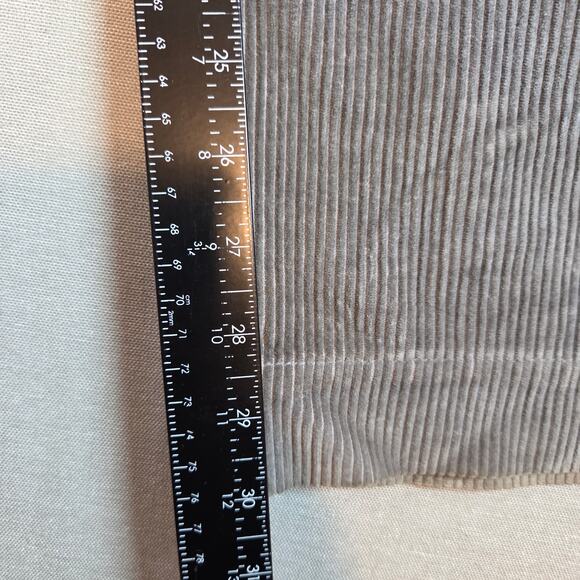 Vintage 1980s LL Bean Corduroy Pants Gray 38x30 Made in Hong Kong - Picture 11 of 13